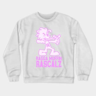 RaggaMuffinRascalz pink Crewneck Sweatshirt